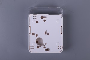 2 Core Indoor ABS Face Plate FTTH Fiber Optic Termination Box for Applicable for FTTH Ftto and Fttd Network