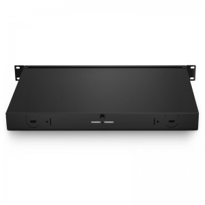 High Density 1U Rack Mount Enclosure Unloaded, Tool-less Removable Top Cover, Holds up to 4 x Cassettes or Panels, 144 Fibers (LC)