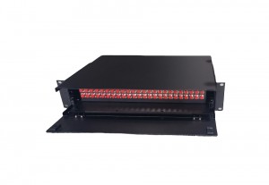 FTTH 19″ ODF 48 Core FC Fiber Distribution Frame Fiber Optic Patch Panel