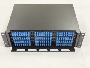 96F Rack-Mount Fiber Optic Sliding Patch Panel