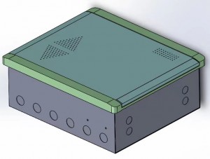 High Quality China 1X8 FTTH Waterproof Fast Connector Nap Box 8 Port Optical Fiber Termination Box