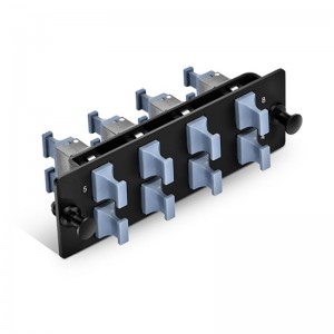 OM3/OM4 MTP 8 Key Up to Key Up (Charcoal Gray) ...