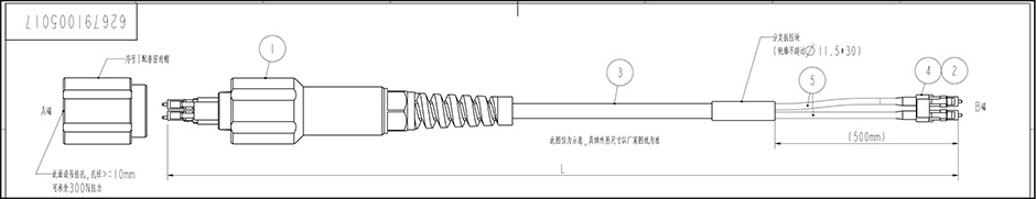 FTTA jumper-PDLC-DLC Fiber Outdoor Patch chingwe12