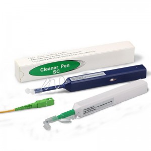 China Wholesale China Origin Fiber Optic Connector Cleaning 2.5mm &1.5mm Sc FC St Fiber Optic One Click Sc Connector Cleaner One Click Cleaner Pen