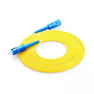 2019 China New Design China Sc-Sc Sm Simplex 9/125 Fiber Optic Patchcord