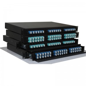 High Performance China FTTH Fiber Optic Patch Panel ODF LC 48port Fiber Optical Distribution Frame