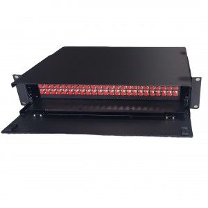 2019 New Style China 12 72 Core Ports ODF Rack Mount Optical Distribution Frame Fiber Optic Patch Panel