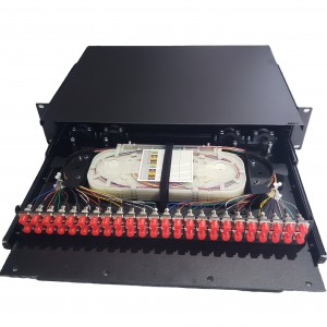 2019 New Style China 12 72 Core Ports ODF Rack Mount Optical Distribution Frame Fiber Optic Patch Panel
