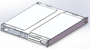 Wholesale China Rack Mount Splicing Fiber Optic Patch Panel Factory Supplier –  19inch Custom Rackmount Chassis Fiber Optic Termination Boxes  – HTLL
