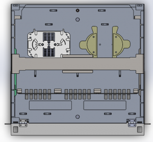 19inch Custom Rackmount Chassis Fiber Optic Termination Boxes