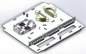19inch Custom Rackmount Chassis Fiber Optic Termination Boxes